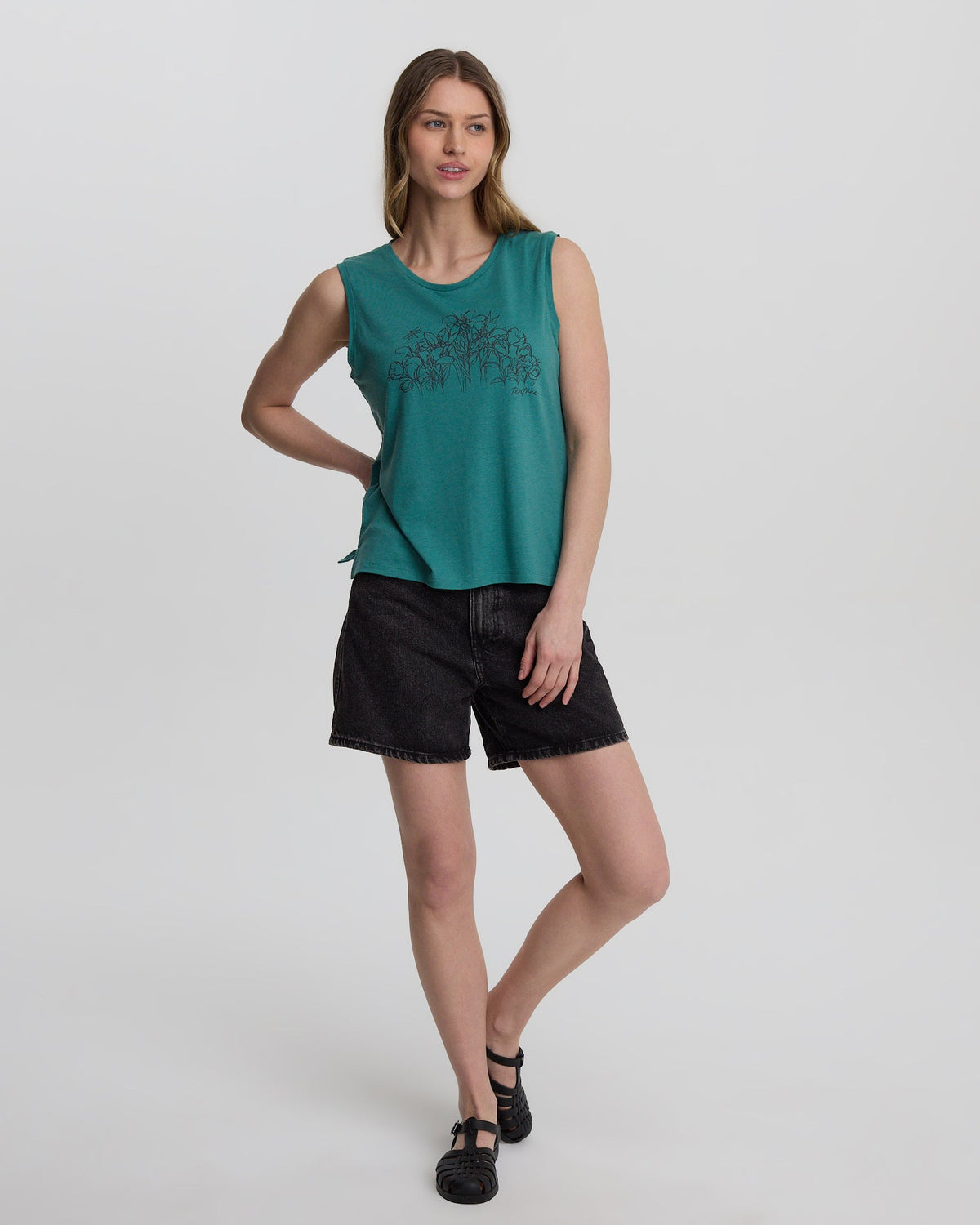 Tentree Women's Lakeside Florals Tank