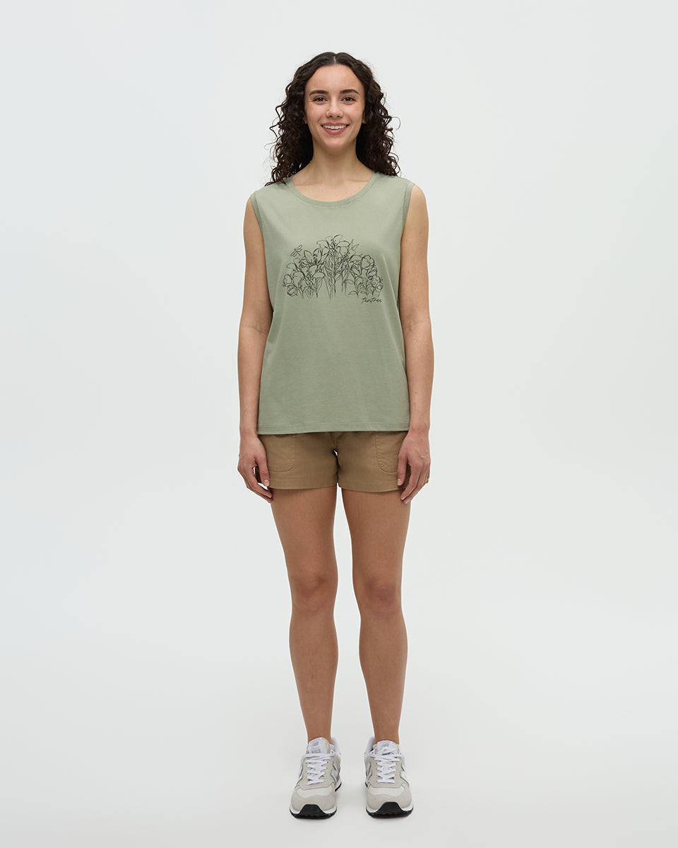 Tentree Women's Lakeside Florals Tank