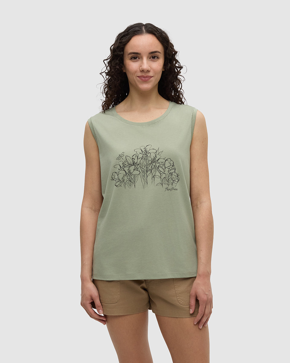 Tentree Women's Lakeside Florals Tank