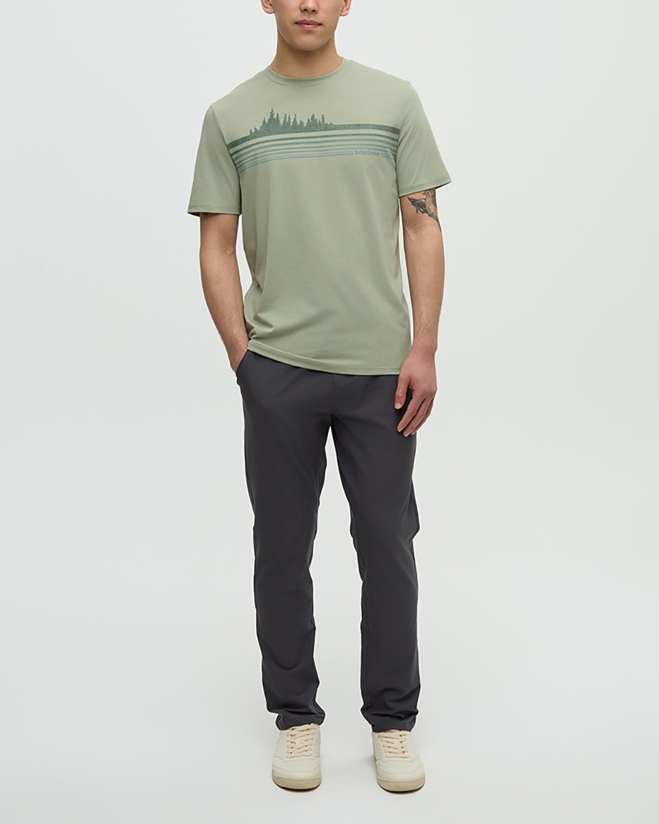 Tentree Men's Wildfire Retro Treeline T-Shirt