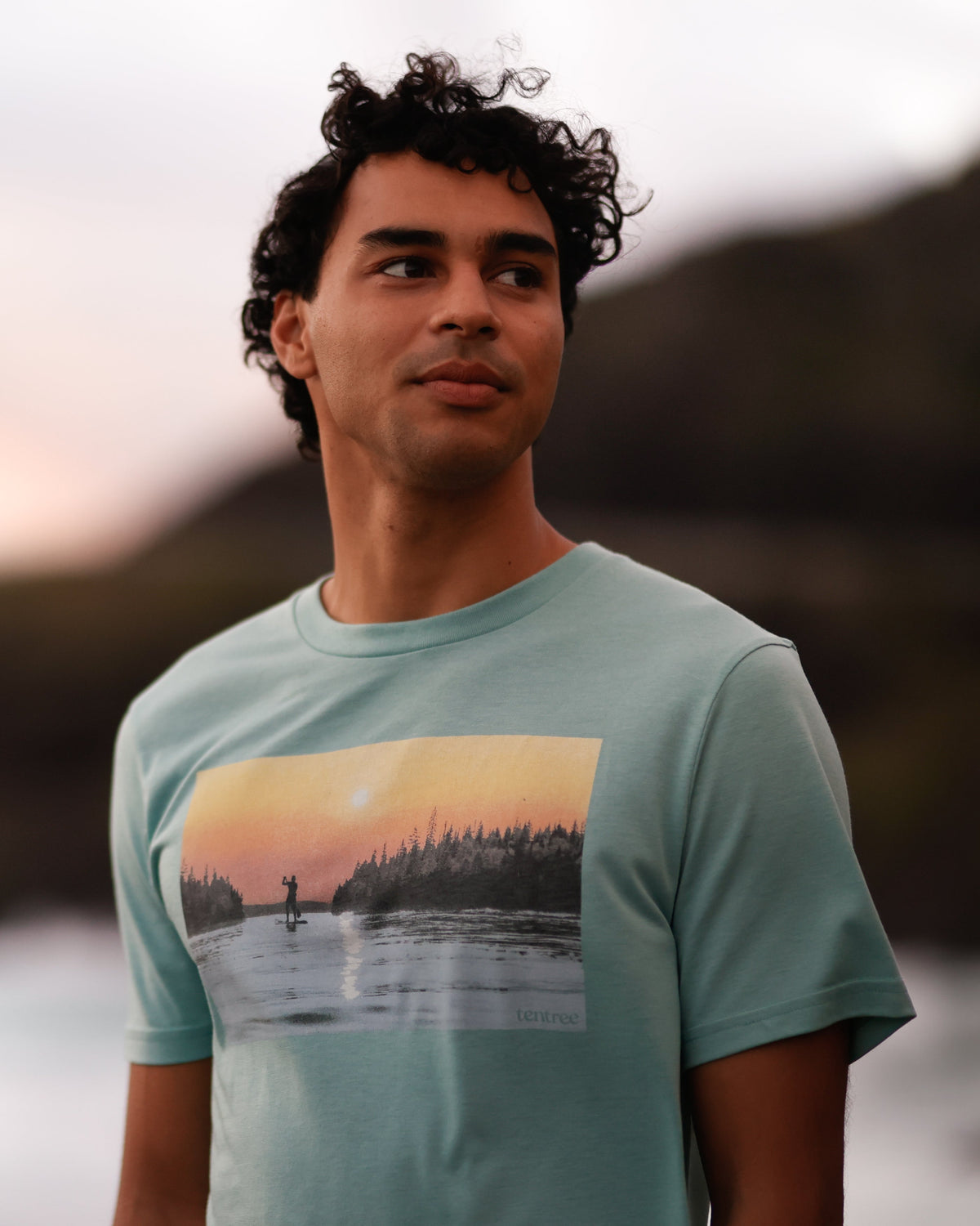 Tentree Men's Serene Lake T-Shirt