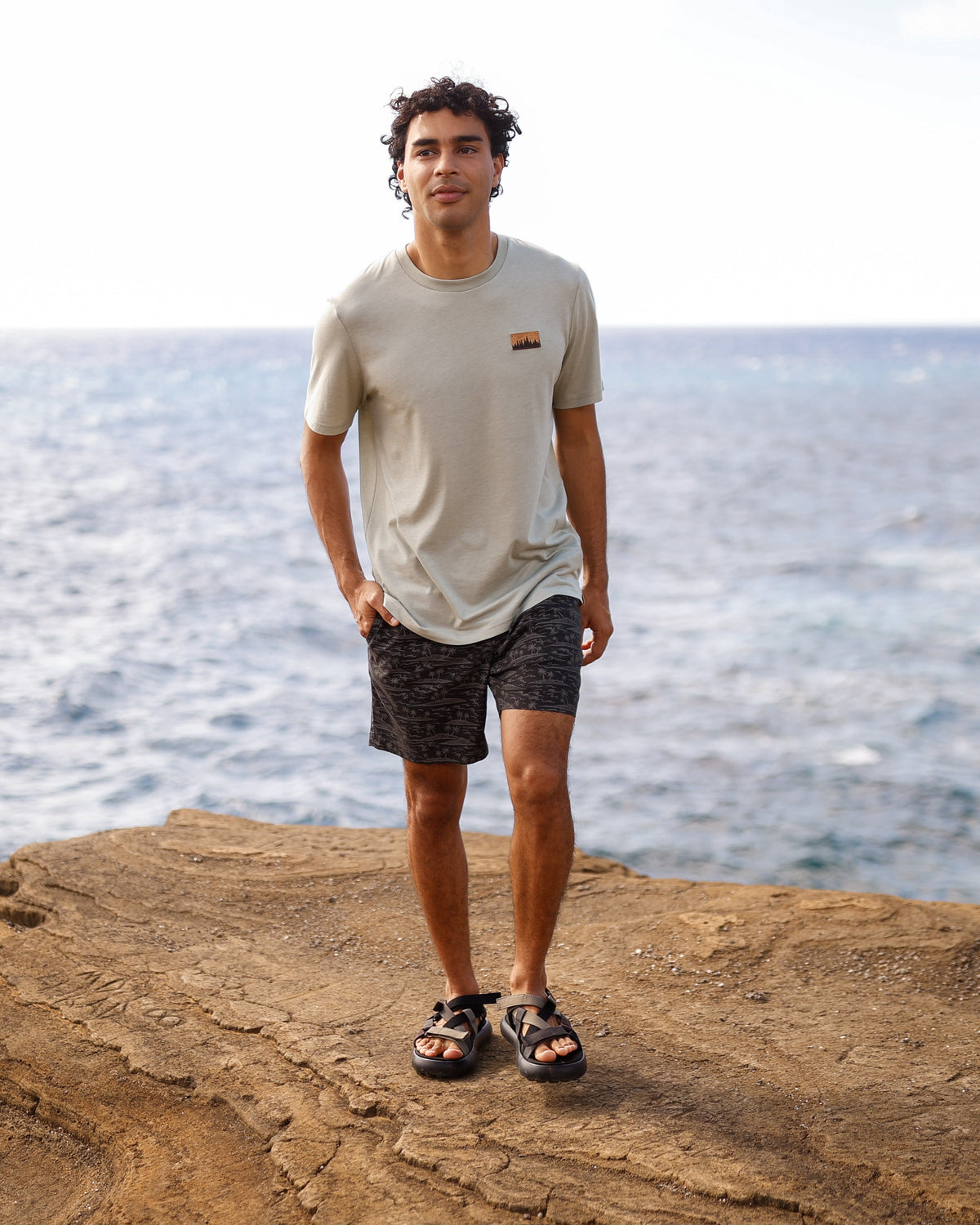 Tentree Men's Juniper Cork Patch T-Shirt