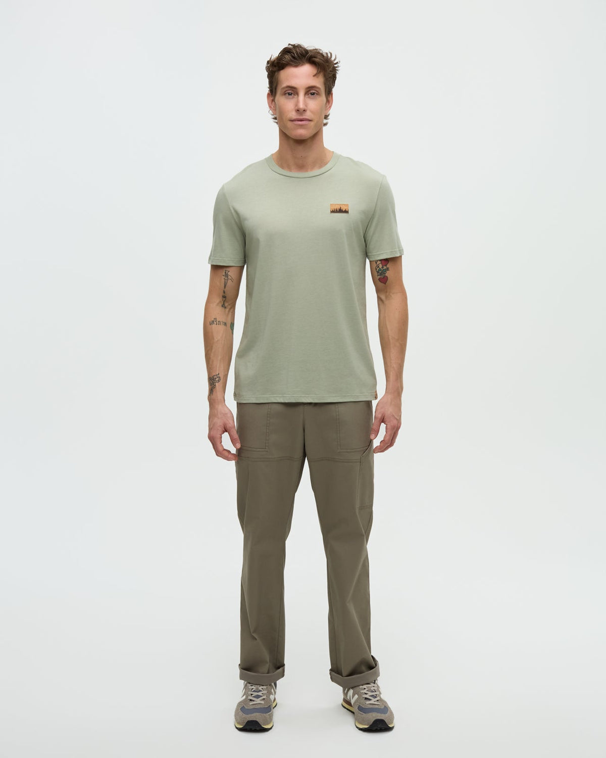Tentree Men's Juniper Cork Patch T-Shirt