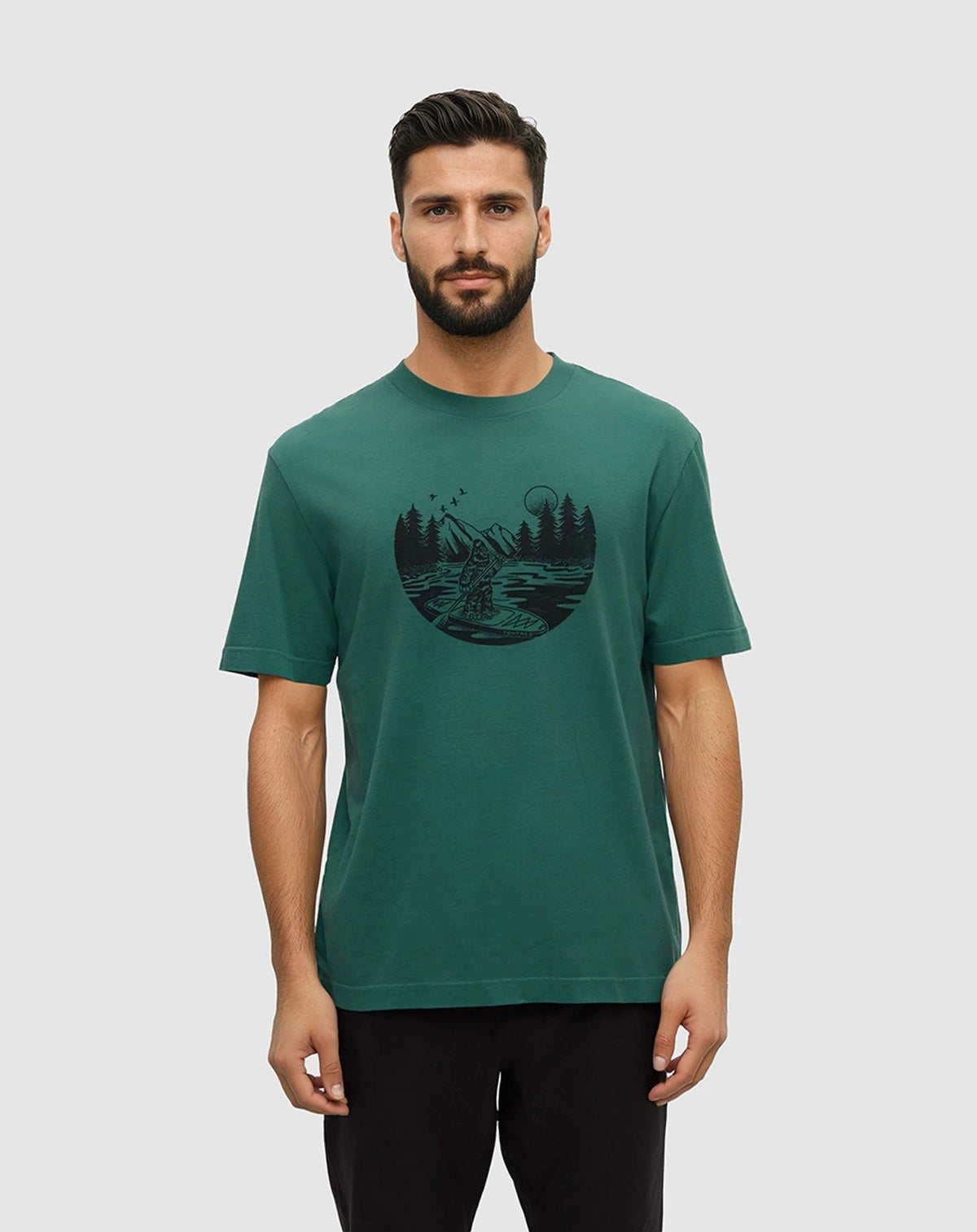 Tentree Men's Regenerative Lake Life Portal T-Shirt