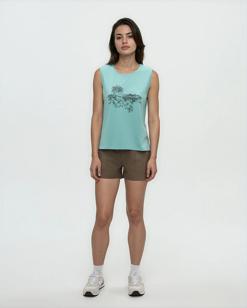 Tentree Women's Haitian Hibiscus Tank