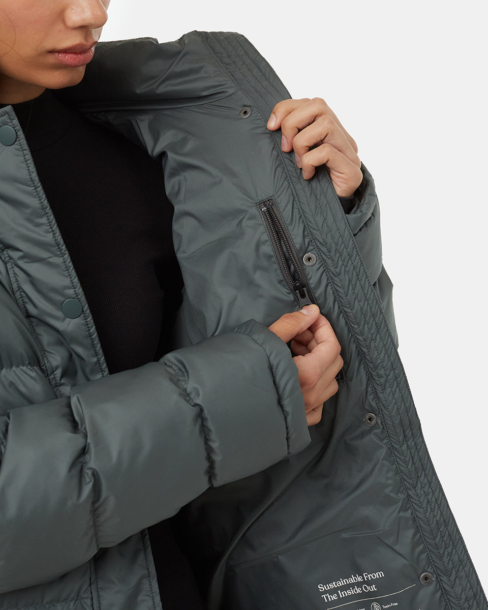 Tentree Unisex Ungendered Cloud Shell Mid-Length Puffer