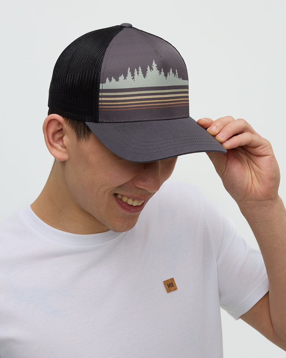 Tentree Accessories Wildfire Retro Treeline Altitude Hat