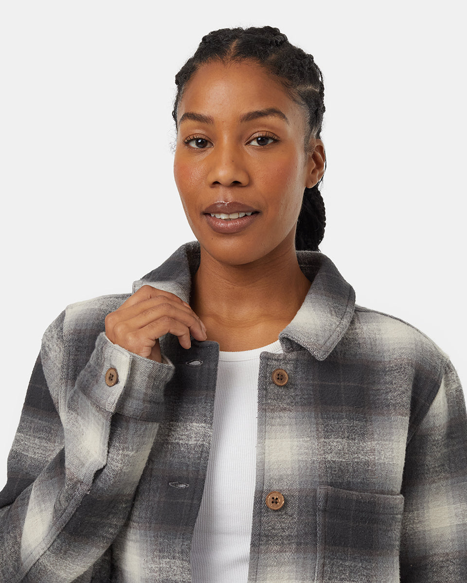 Tentree Women's Flannel Utility Jacket