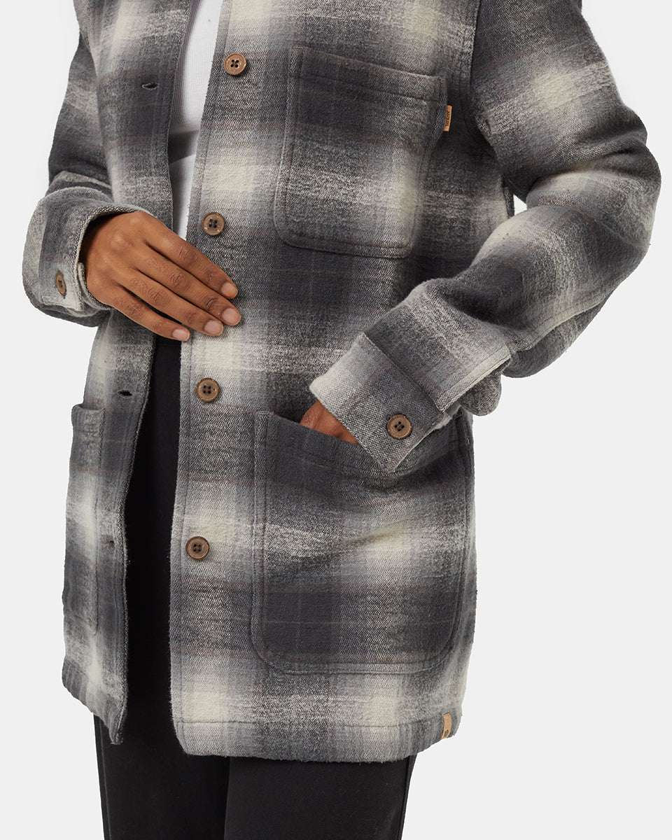 Tentree Women's Flannel Utility Jacket