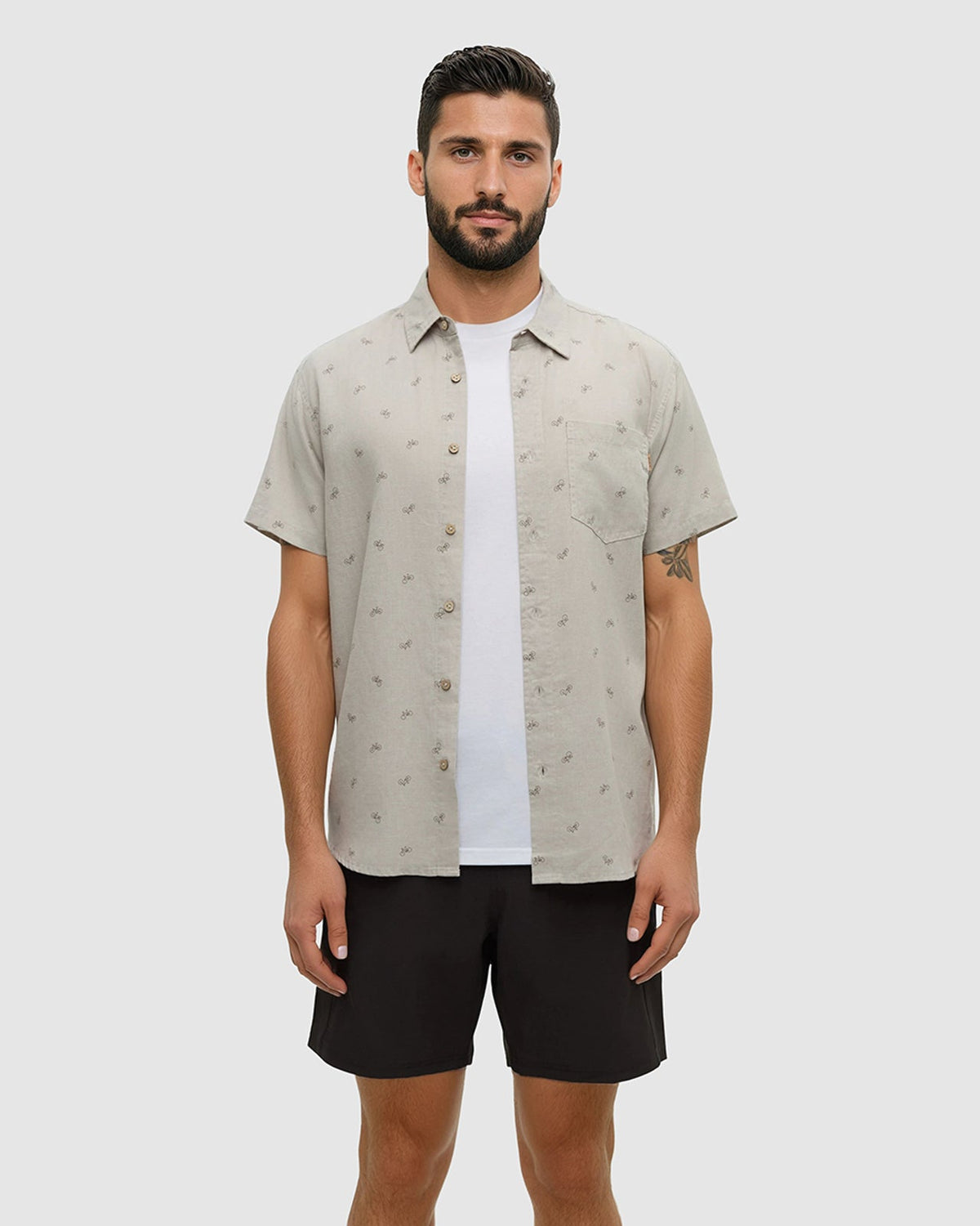 Tentree Men's Bike Around Mancos Shirt
