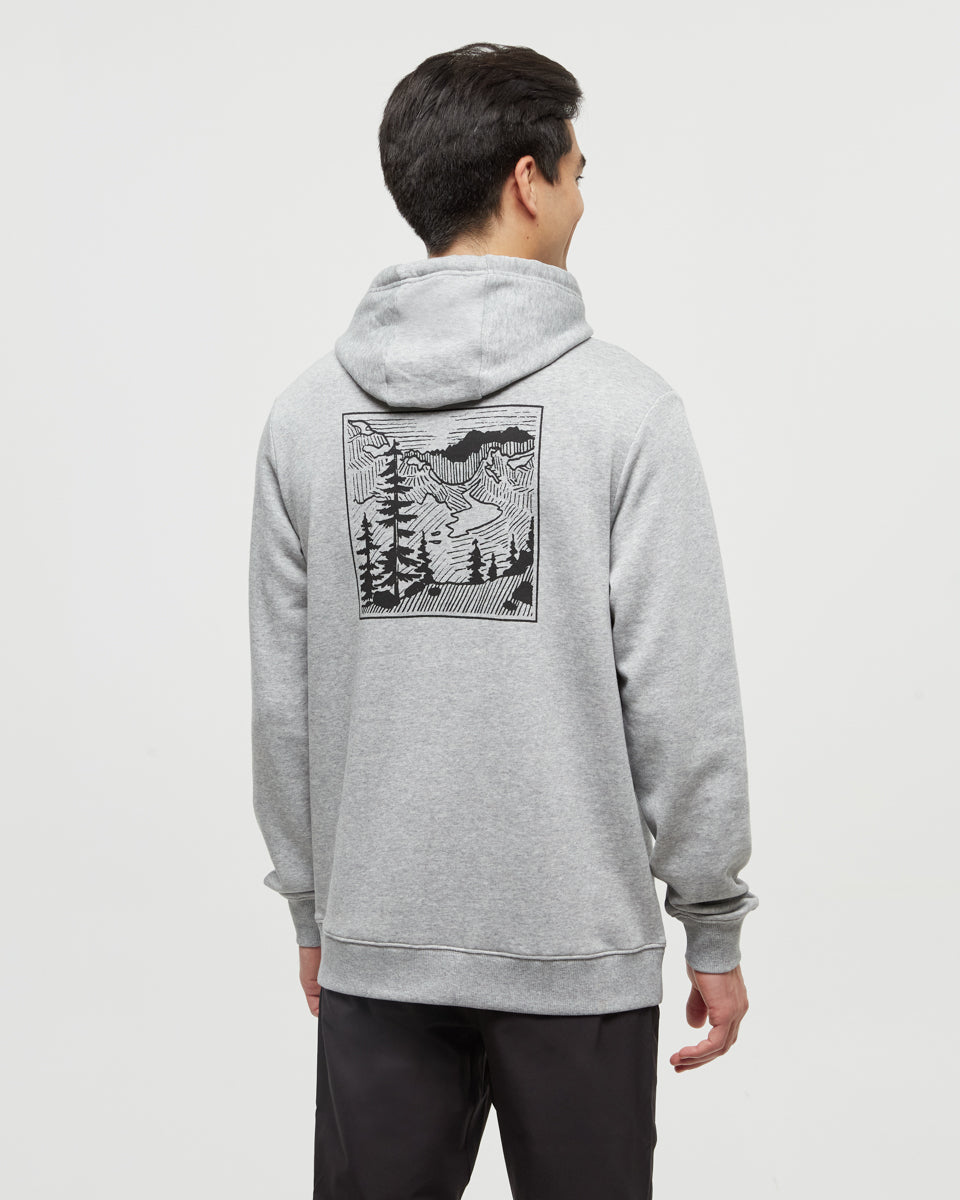 Tentree Men's Etched Mountain Hoodie