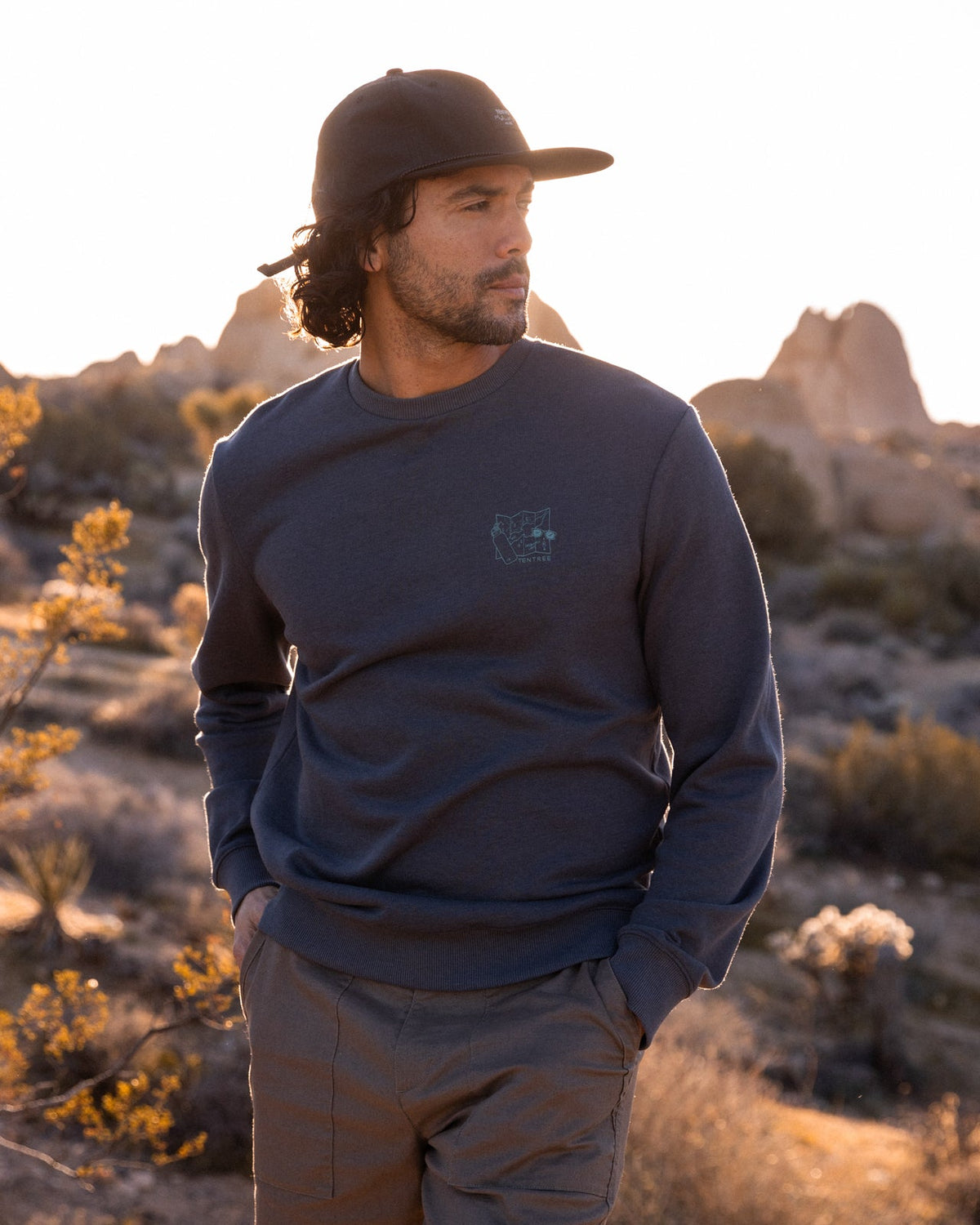 Tentree Men's Lake Life Essentials Crew