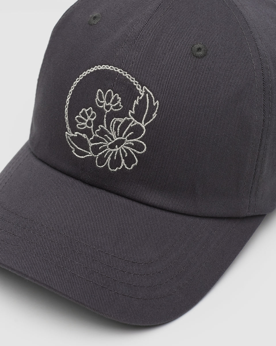 Tentree Accessories Daisy Embroidery Peak Hat