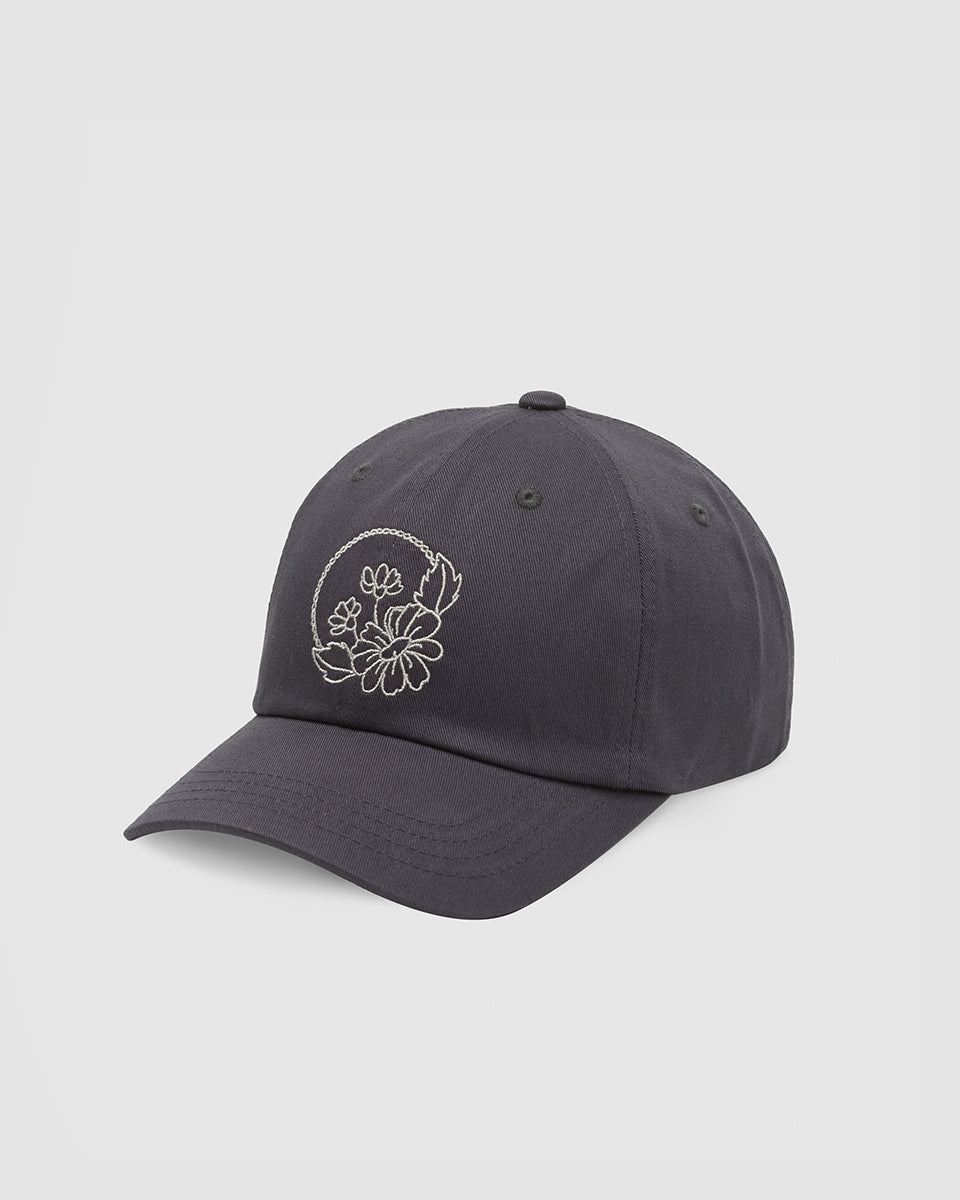 Tentree Accessories Daisy Embroidery Peak Hat
