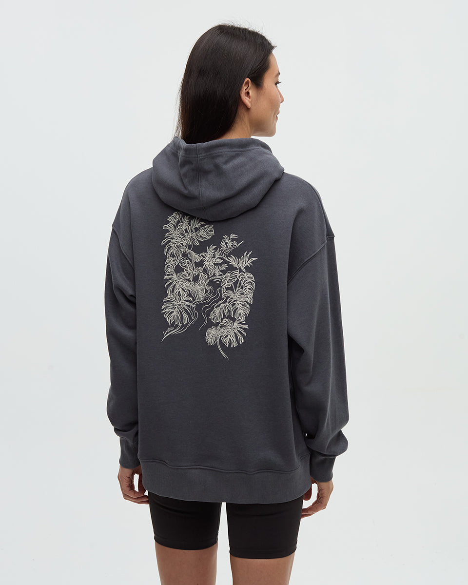 Tentree Women's Amazon Foliage Oversized Hoodie