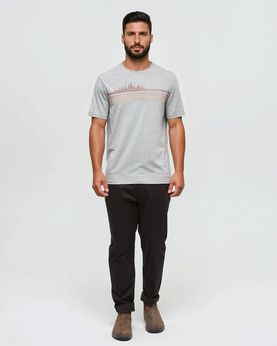 Tentree Men's Wildfire Retro Treeline T-Shirt