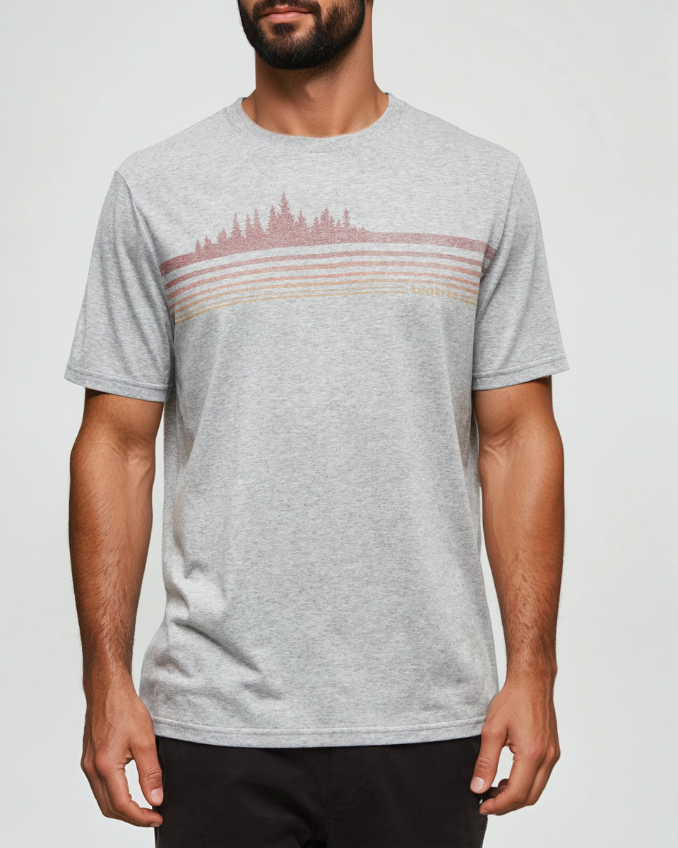 Tentree Men's Wildfire Retro Treeline T-Shirt