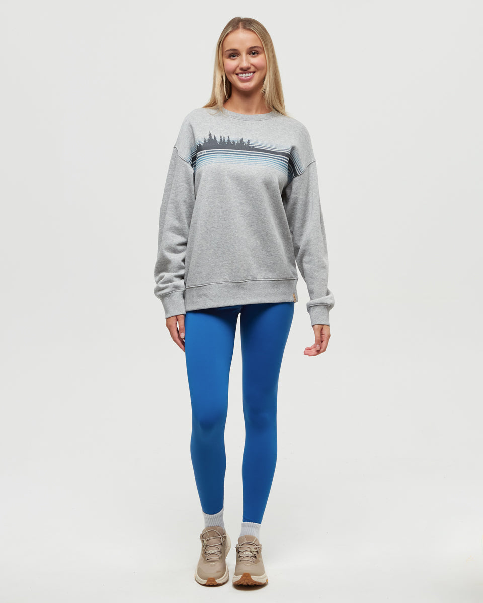 Tentree Women's Wildfire Retro Treeline Crew