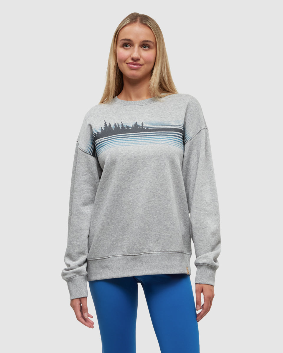 Tentree Women's Wildfire Retro Treeline Crew