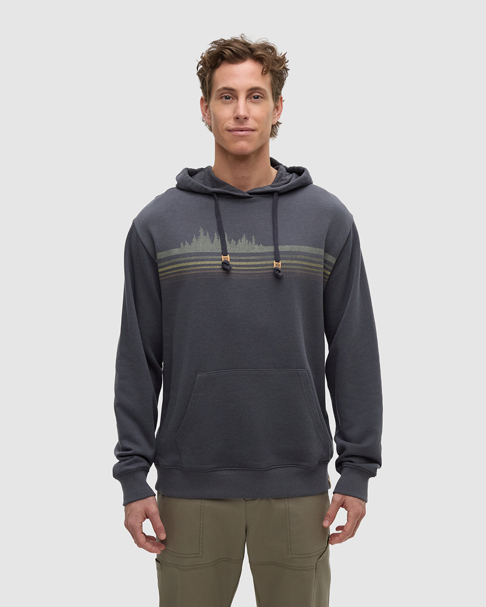Tentree Men's Wildfire Retro Treeline Relaxed Hoodie