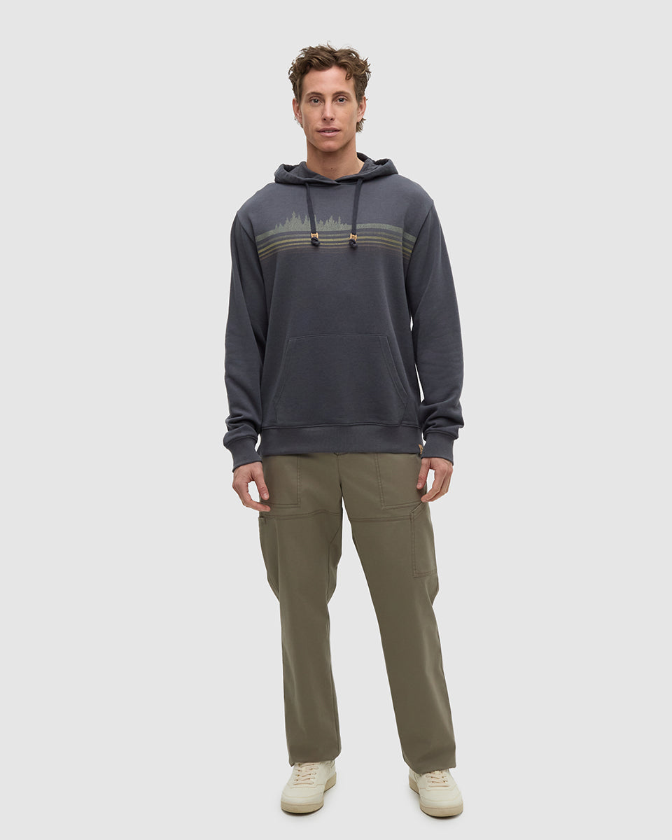 Tentree Men's Wildfire Retro Treeline Relaxed Hoodie