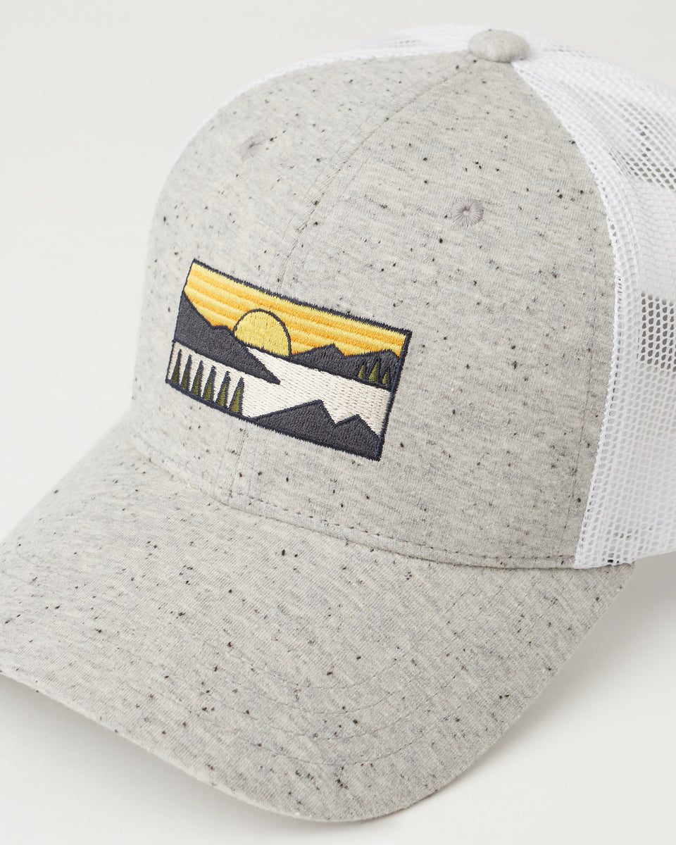 Tentree Accessories Sunrise Fleck Jersey Elevation Hat