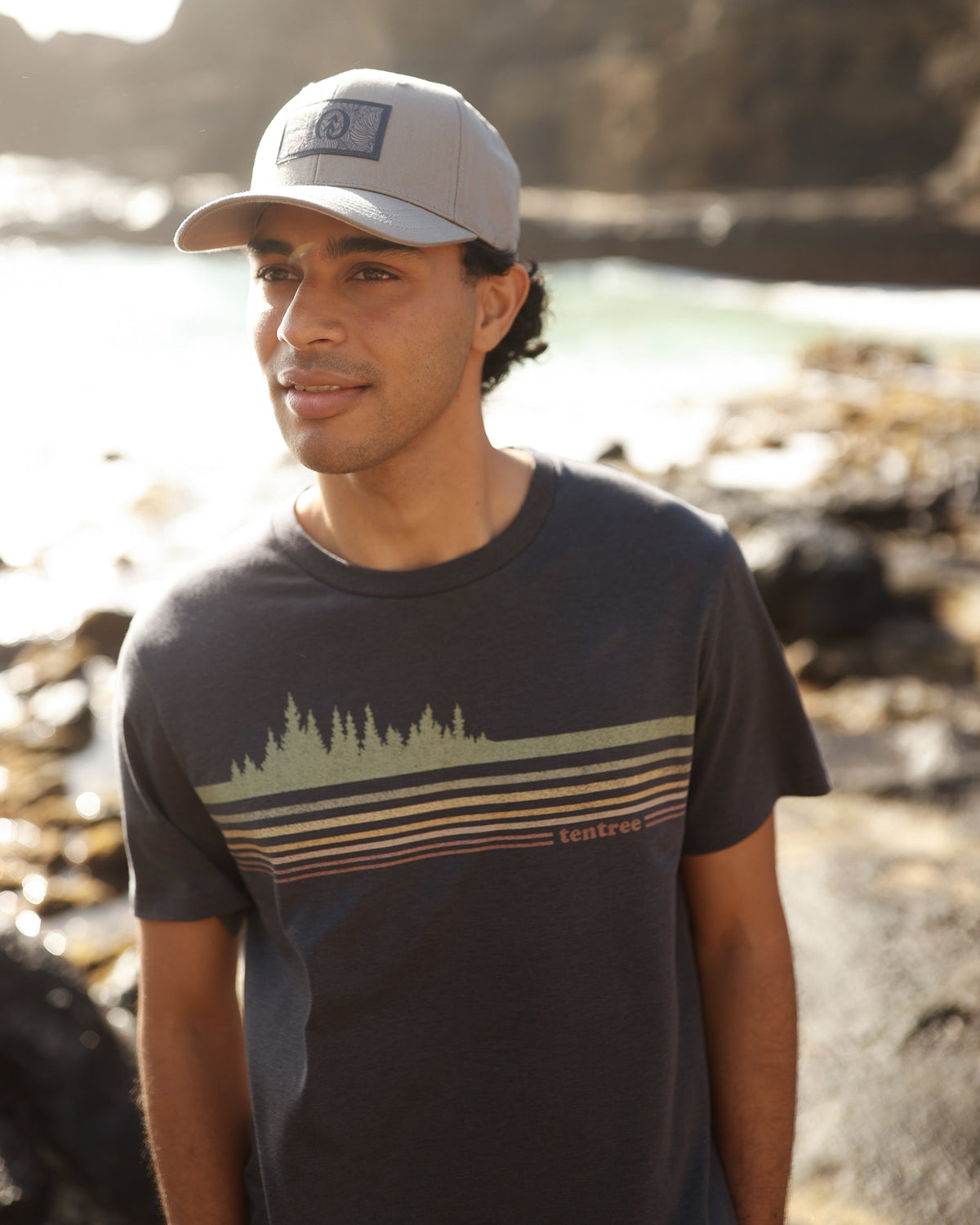 Tentree Men's Wildfire Retro Treeline T-Shirt