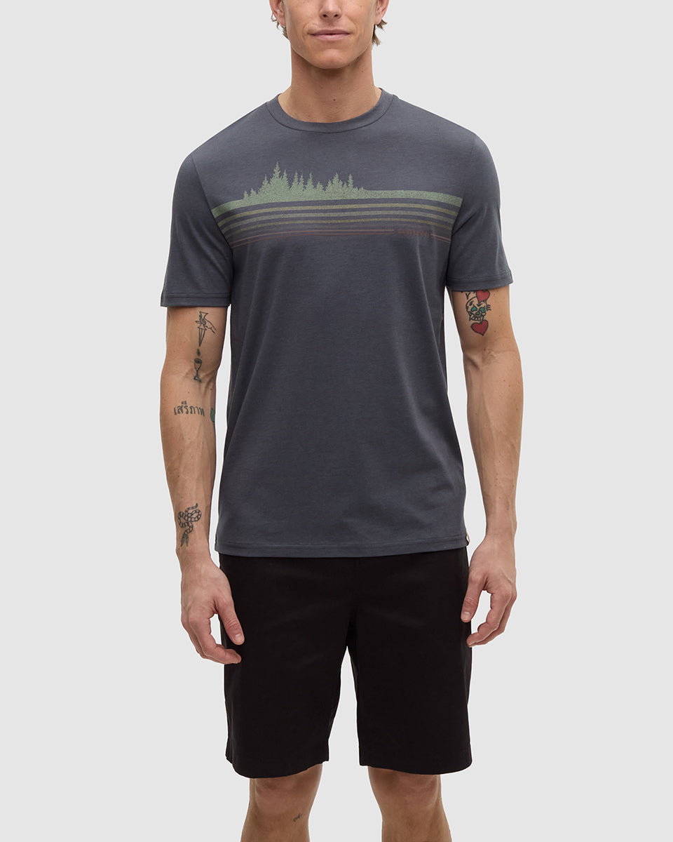 Tentree Men's Wildfire Retro Treeline T-Shirt