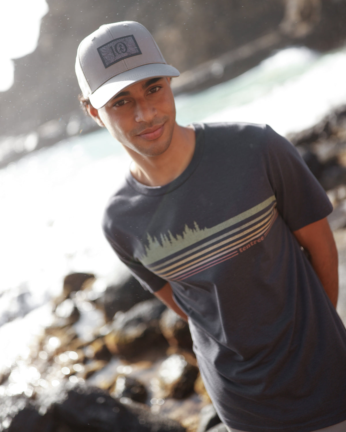 Tentree Men's Wildfire Retro Treeline T-Shirt