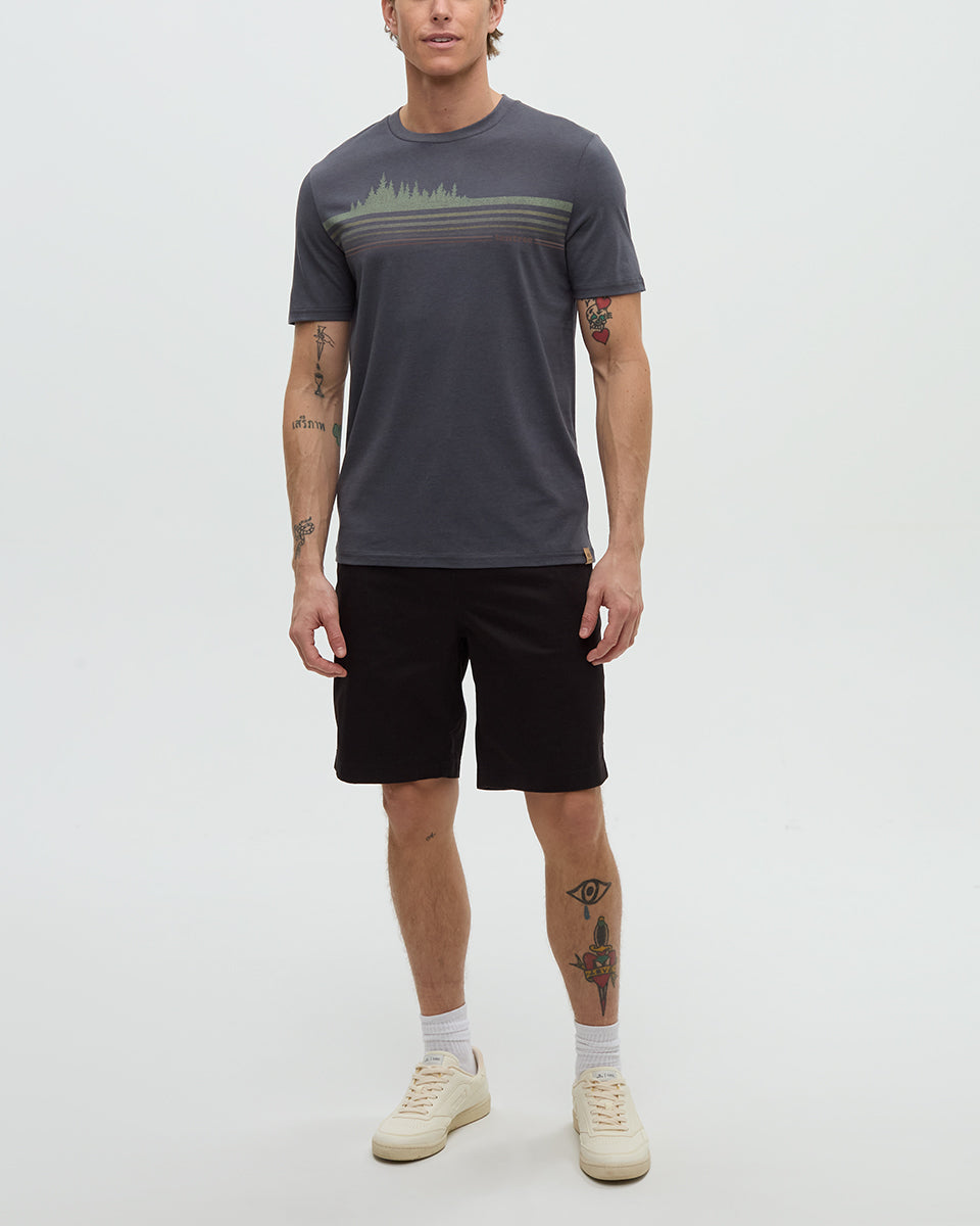 Tentree Men's Wildfire Retro Treeline T-Shirt