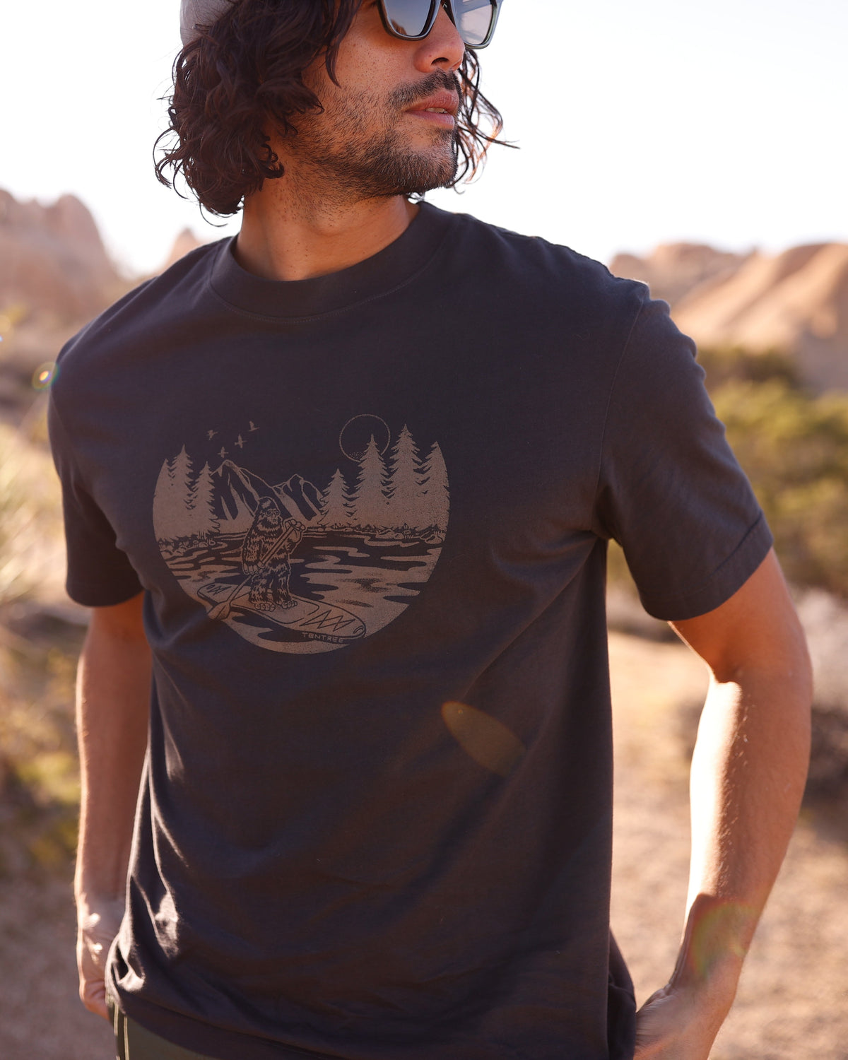 Tentree Men's Regenerative Lake Life Portal T-Shirt