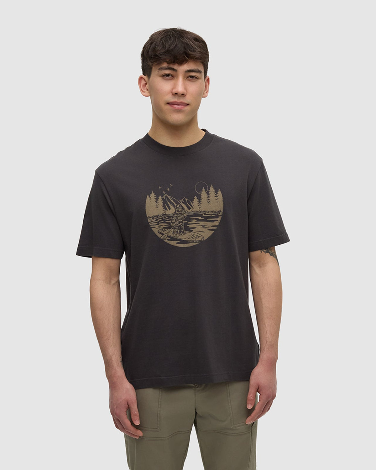 Tentree Men's Regenerative Lake Life Portal T-Shirt
