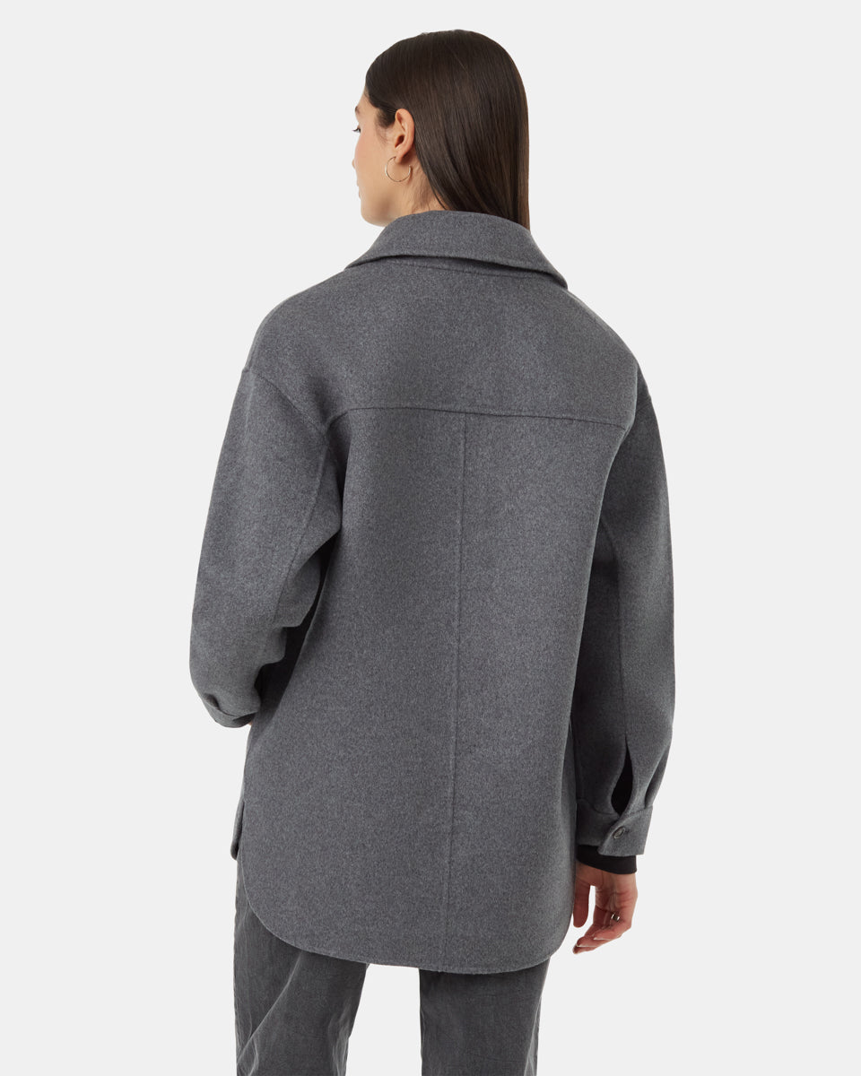 Tentree Women's Wool Button Front Coat