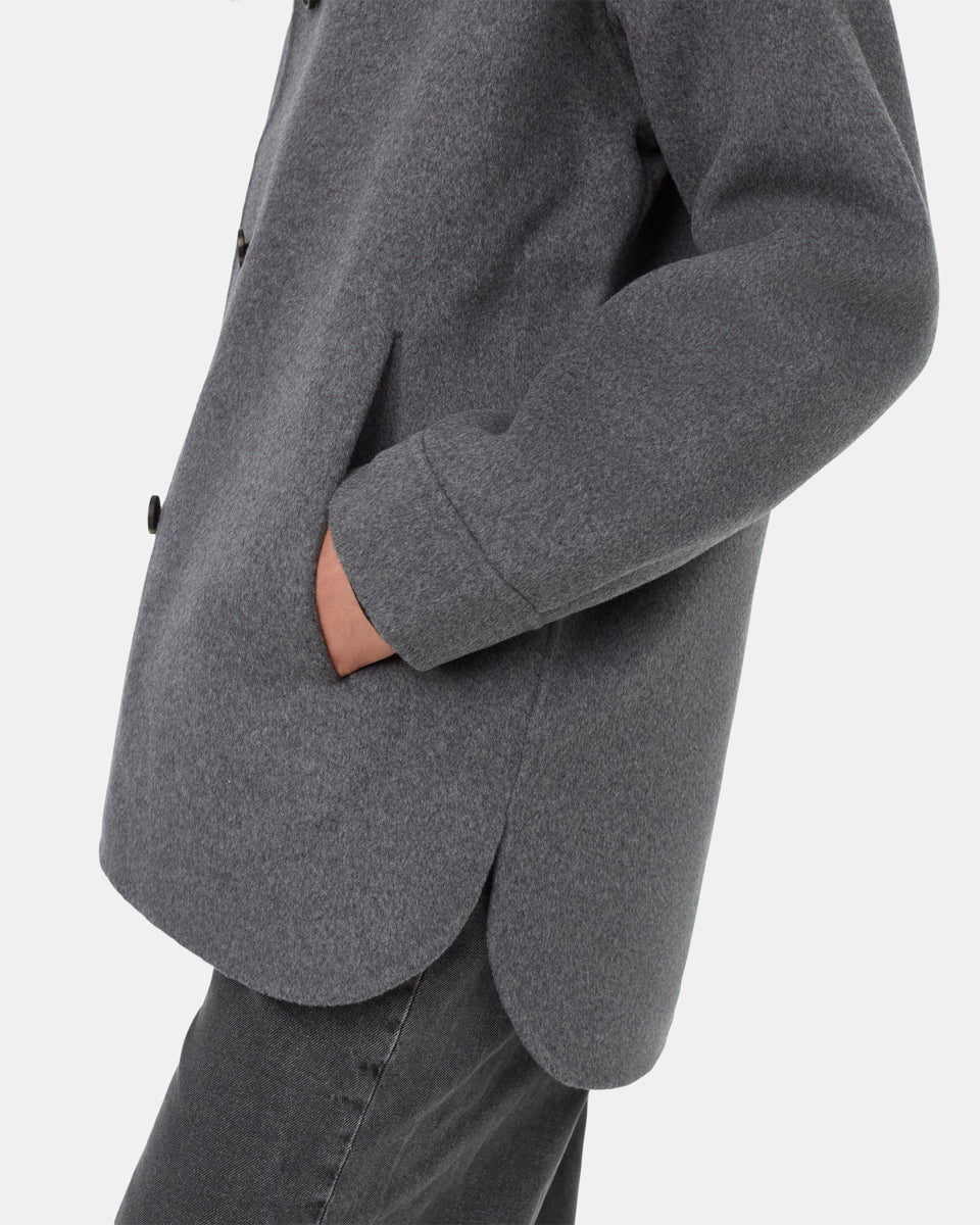 Tentree Women's Wool Button Front Coat