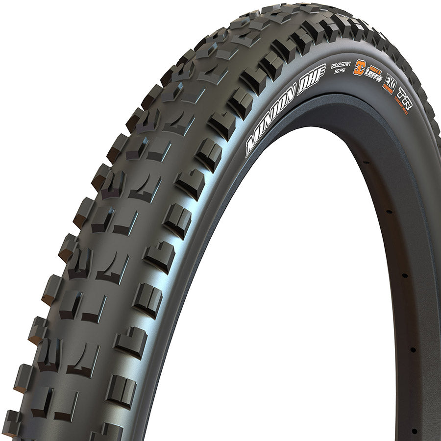Maxxis Minion DHF Pneu Pliable Tubeless Ready 3C Maxx Terra EXO Wide Trail 60TPI Mountain Bike Tires - 29" x 2.5"