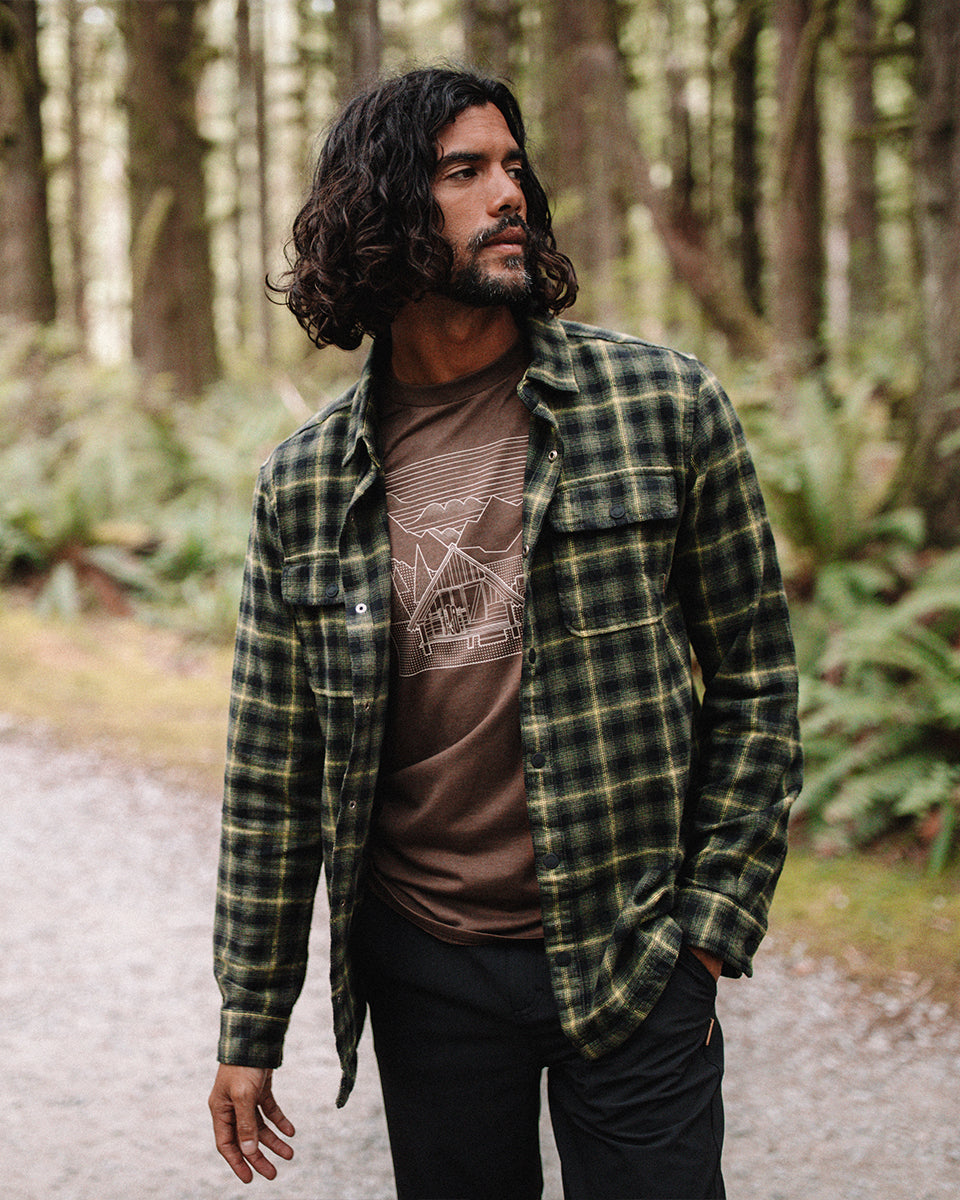 Tentree Men's Kapok Flannel Colville