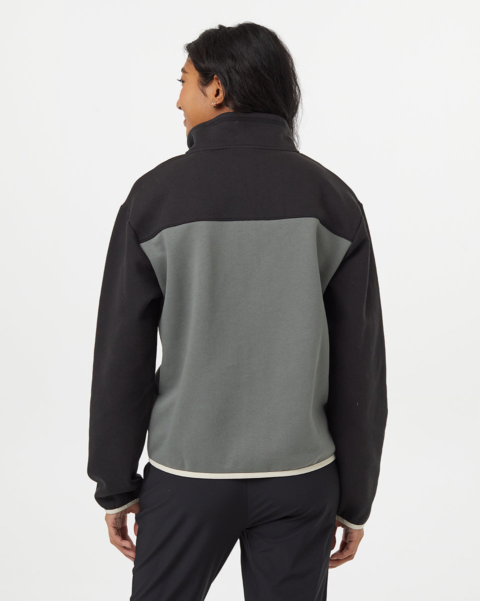 Tentree Women's SeaFleece Contrast Full Zip