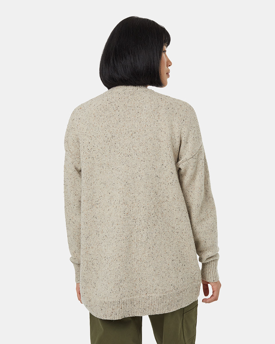 Tentree Women's Prairies Fleck Cardigan