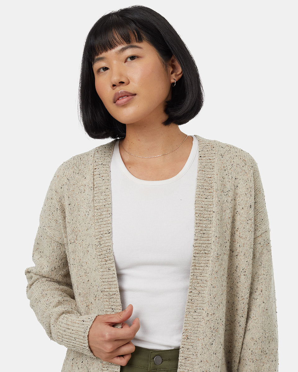 Tentree Women's Prairies Fleck Cardigan