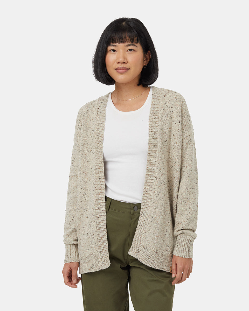 Tentree Women's Prairies Fleck Cardigan