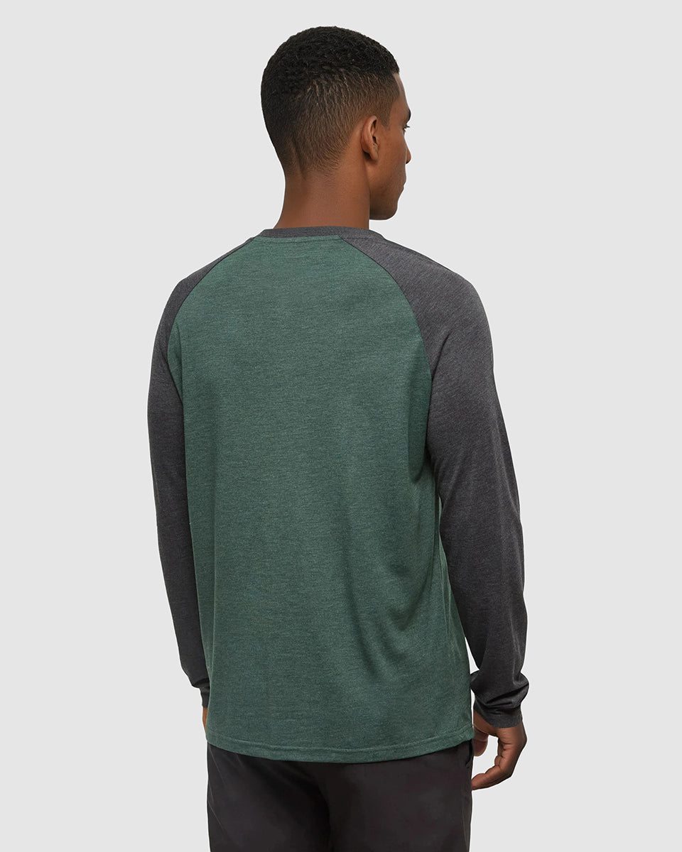 Tentree Men's TreeBlend Baker Henley Longsleeve