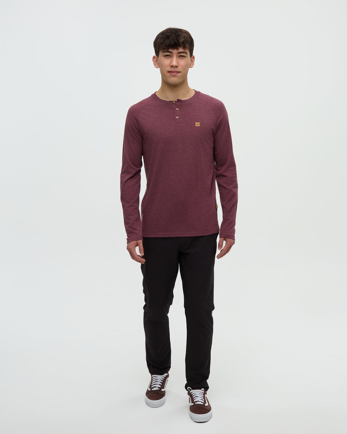 Tentree Men's TreeBlend Baker Henley Longsleeve