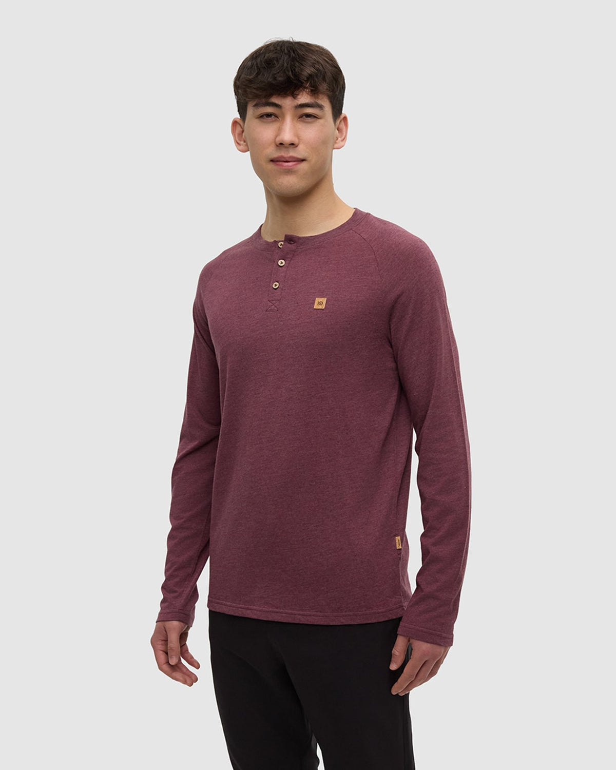 Tentree Men's TreeBlend Baker Henley Longsleeve