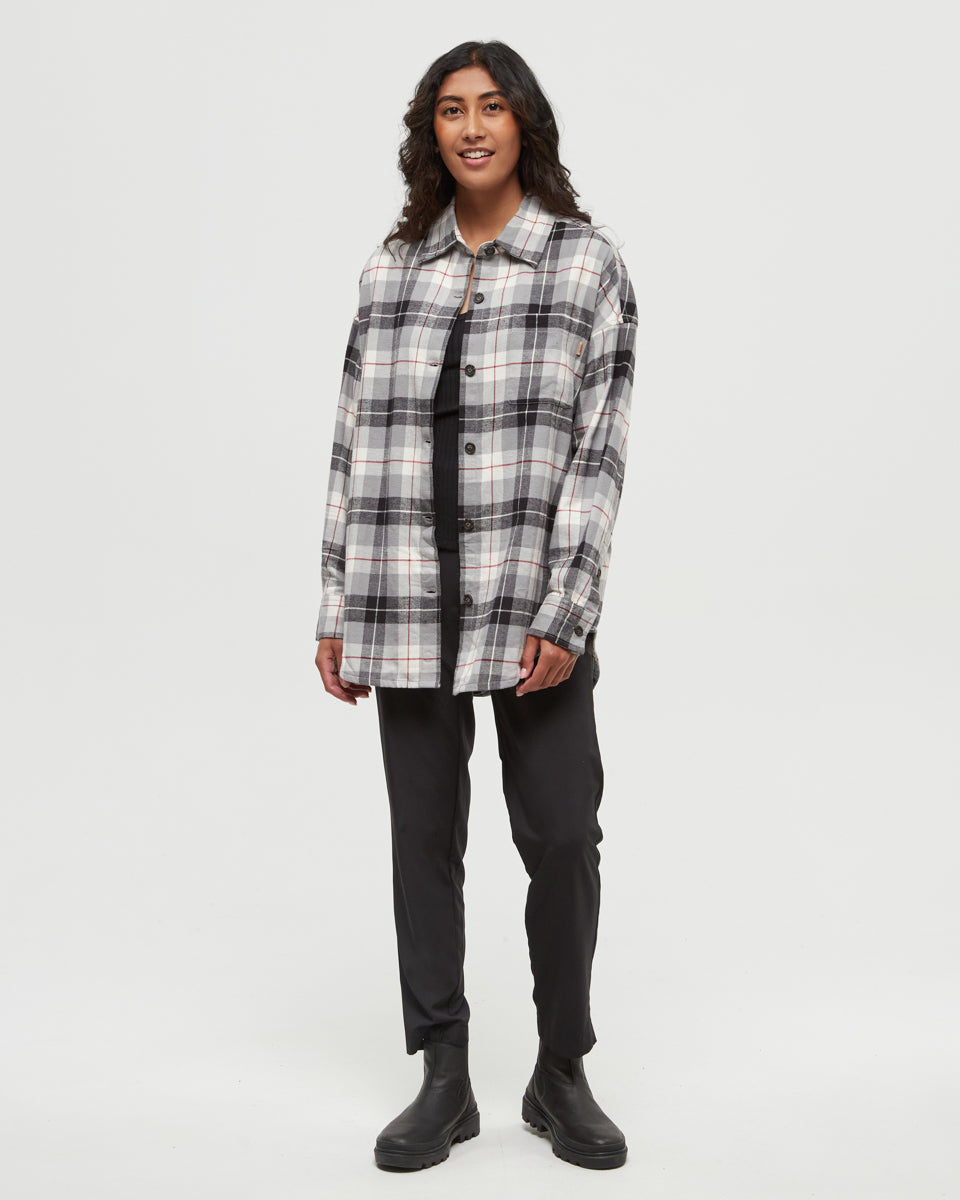 Tentree Women's Fernwood Flannel Shirt