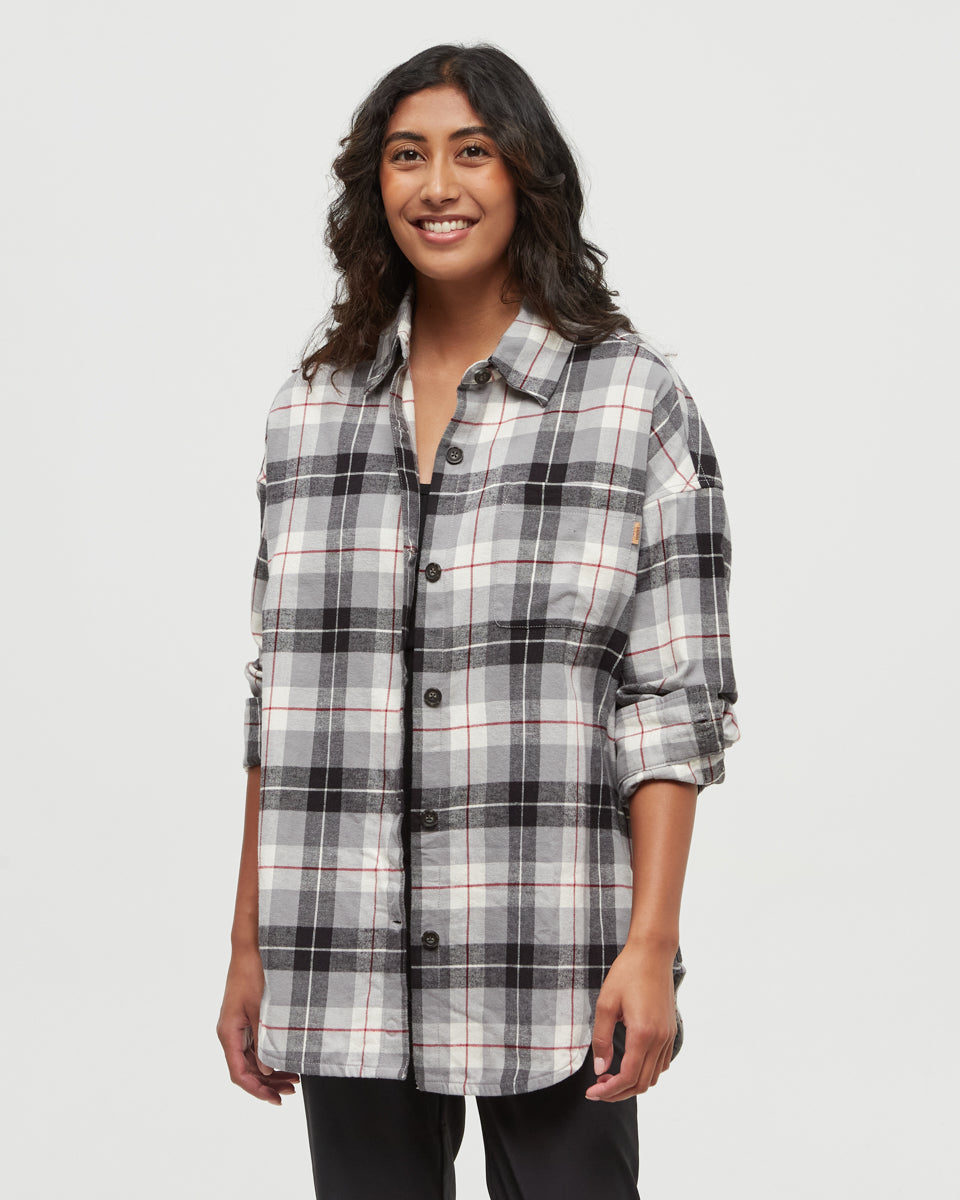 Tentree Women's Fernwood Flannel Shirt