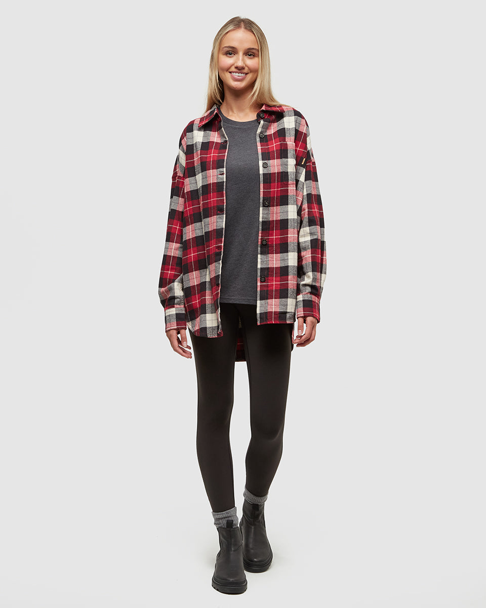 Tentree Women's Fernwood Flannel Shirt