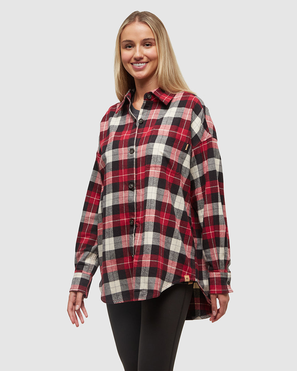 Tentree Women's Fernwood Flannel Shirt