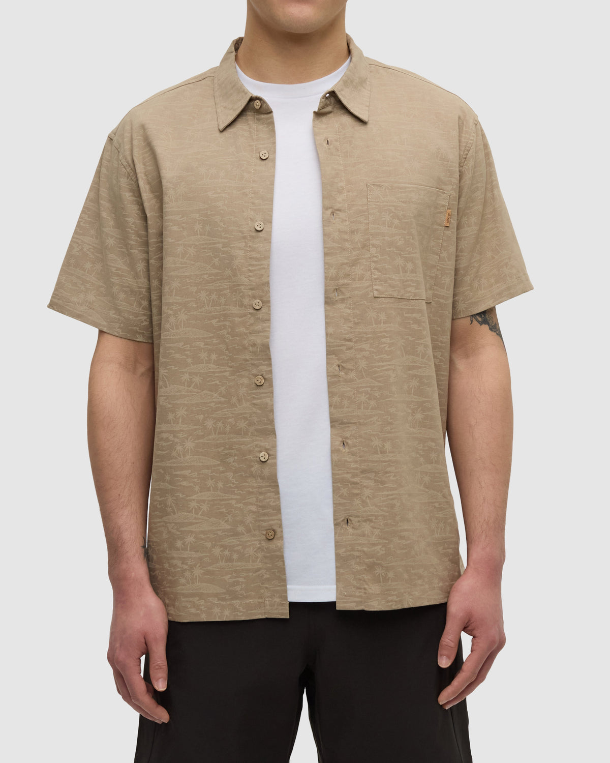 Tentree Men's Redwood Pocket Shirt