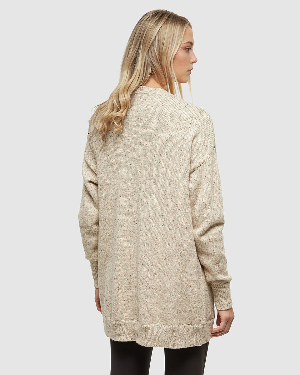 Tentree Women's Prairies Fleck Cardigan