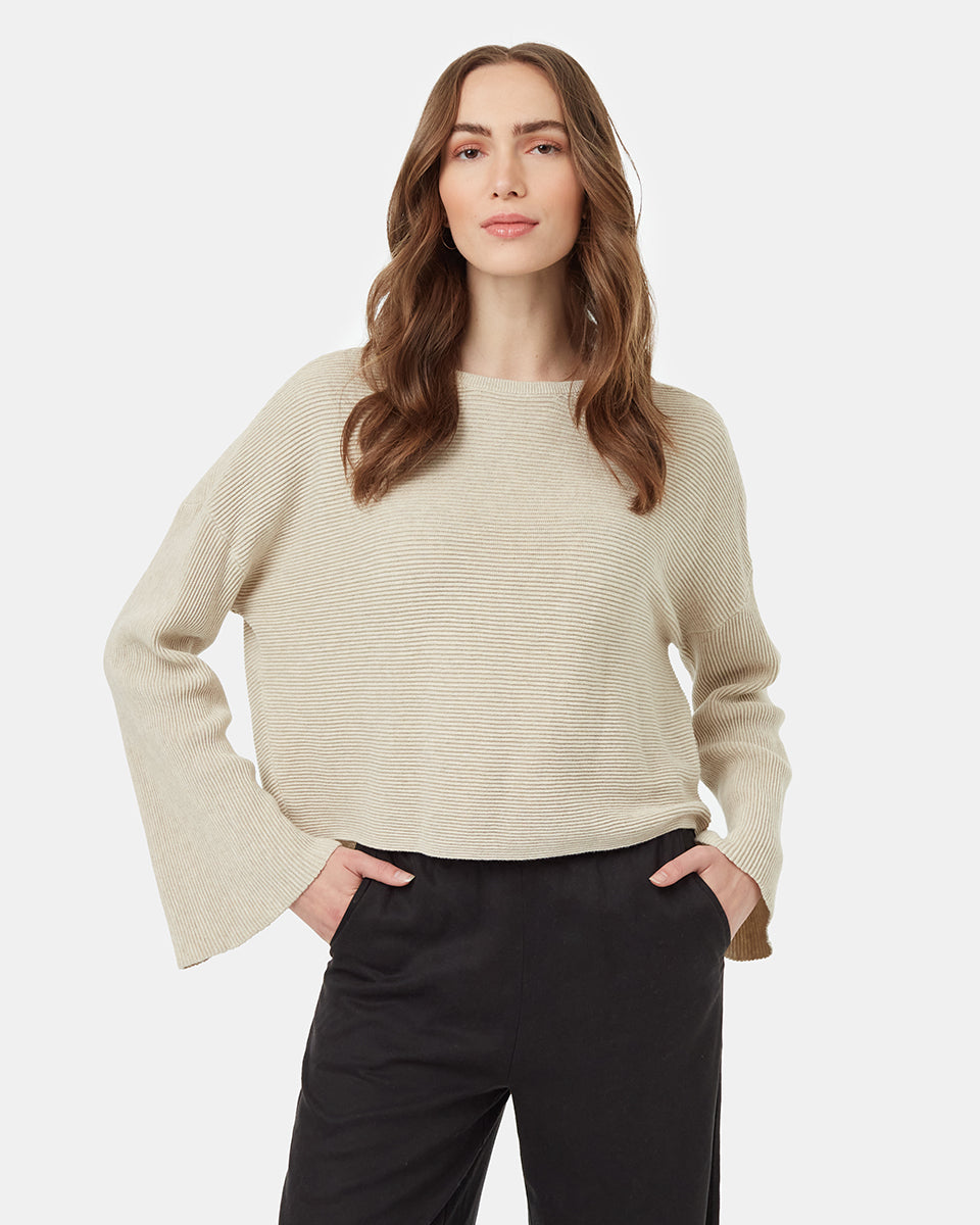 Tentree Women's Highline Bell Sleeve Sweater